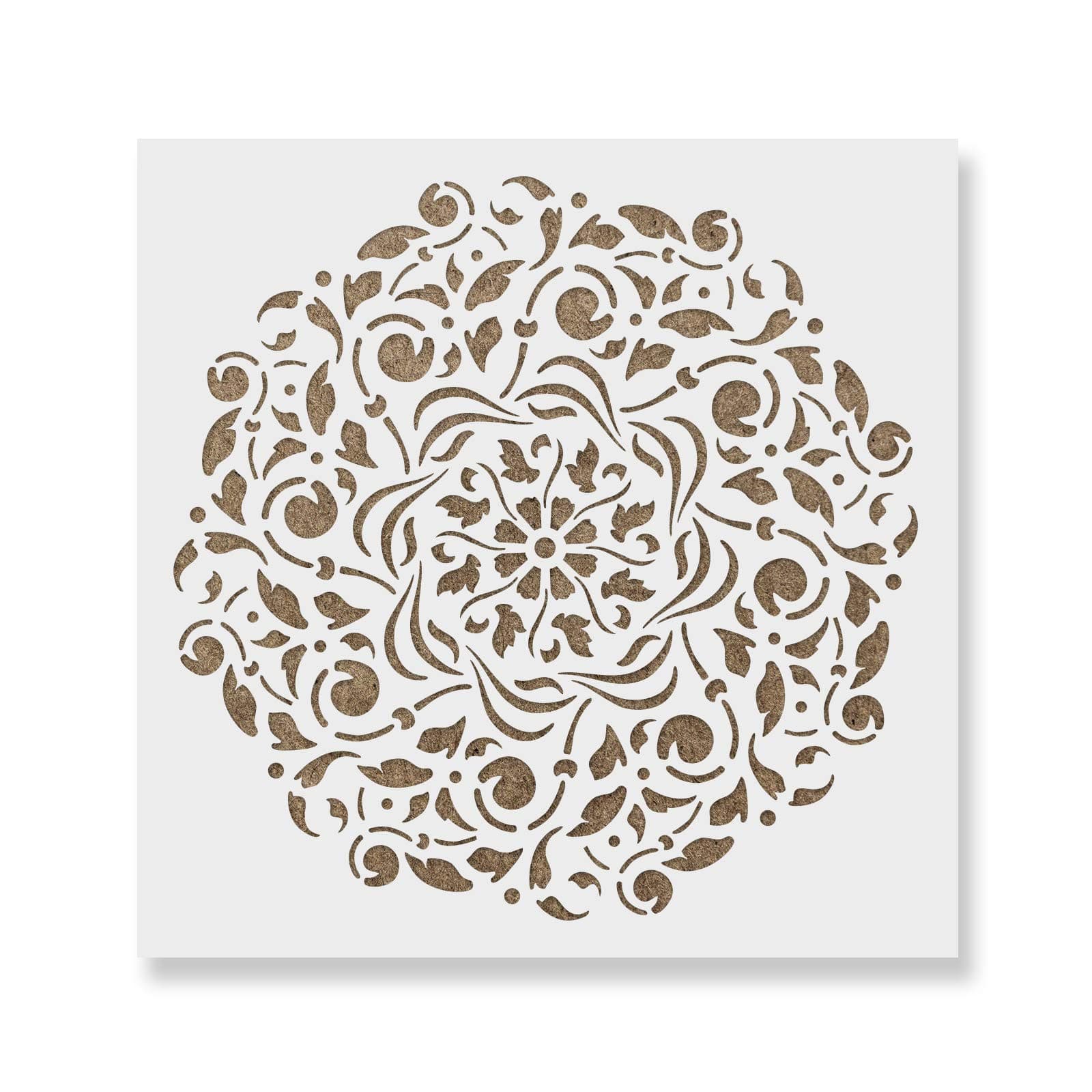Scheele Mandala Stencil - Mandala Stencil DIY, Stencil Mandalas, Design Tranquil Mandala Patterns with Ease