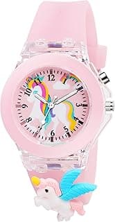 Matrix Kids Edition 3D Cartoon Analog Watch with Lights | 3D Cartoon Character On Strap | for Kids