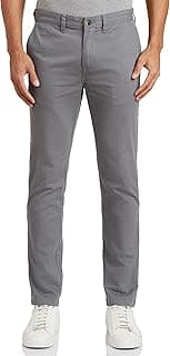 Amazon Brand - Symbol Men's Casual Regular Fit Cotton Pants | Chinos | Trousers