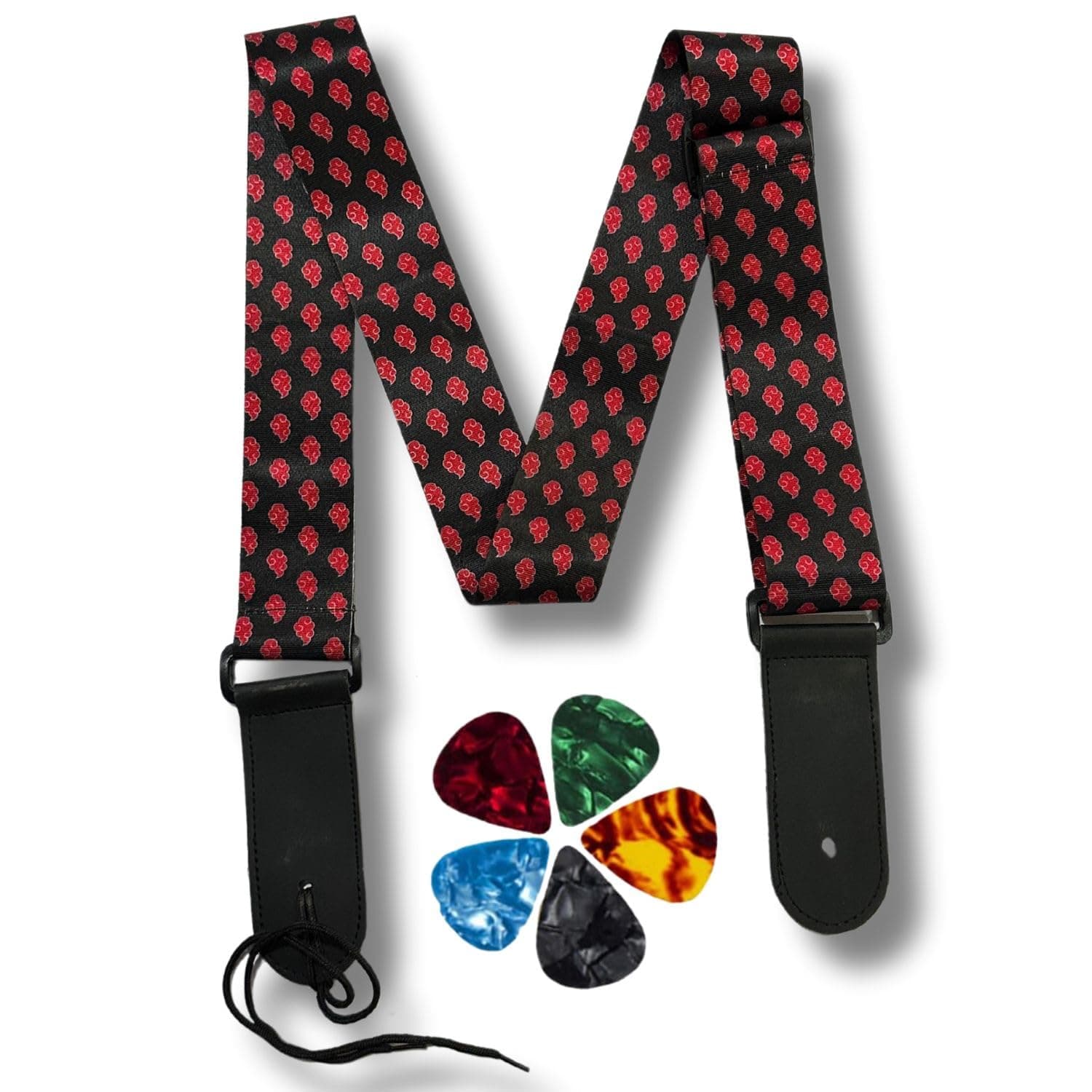 MOCKING BIRD Guitar Strap for Acoustic Adjustable Buckle Electric Guitar Strap Polyester Guitar Belt For Acoustic/Bass/Electric Guitars