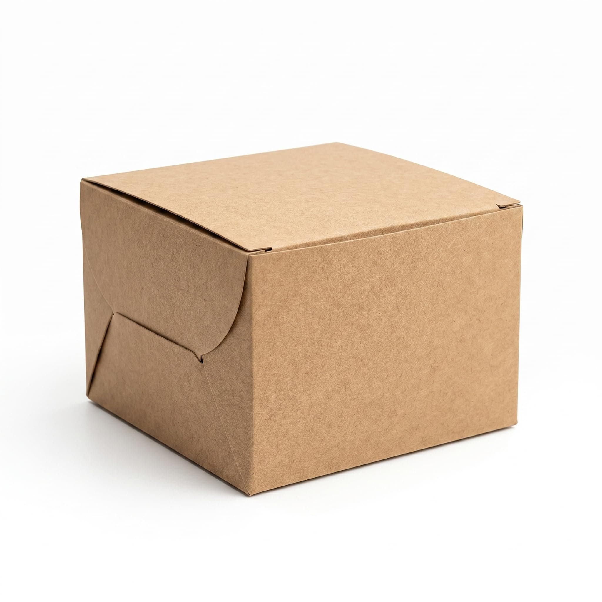 bekokart 2 Pastry Kraft Box [25pcs] | Jumbo Burger - 5x5x3.5 Inch Kraft Food Food Grade Boxes | Donut, Muffin, Burger, Snacks & Mini Cake and multipurpose for Home Bakers, Café & Cloud Kitchens