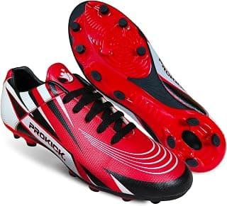 Prokick Ravager Football Shoes for Men | Soccer Shoe/Comfortable and Lightweight | Sports and Athletic Footwear with Synthetic Leather Having TPU Sole Soccer Stud Shoes