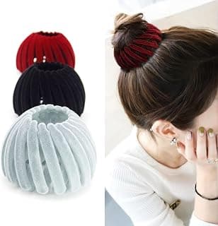 (PACK OF 2) Bird Nest Magic Hair Clip, Hair Accessories for Women,Hair Ties Bun Maker Scrunchies for Thick Thin Hair Clips for Women,Ponytail Holders.