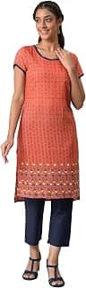 Aurelia Women Polyester Regular Kurta & Trouser