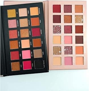 Insta Beauty Rose Gold Remastered Edition + Nude Edition Eyeshadow Makeup Kit (Combo of 2 Eyeshadow) Matte and Shimmers Finish (Combo - 2)