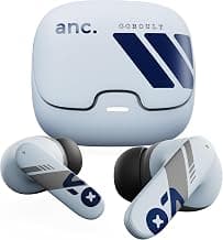 GOBOULT Z40 Pro v2.0 in Ear Earbuds with ANC, 100H Playtime, Amp App Support, Active Noise Cancellation, Quad Mic ENC, Dual Device Pairing, 13mm Driver, Bluetooth 5.4 Wireless (Cloud Blue)