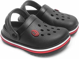 LANCER Unisex-Child Fluff-Class-blk Clog
