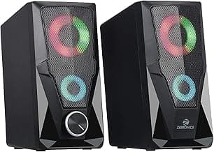 ZEBRONICS Zeb-Warrior 2.0 Multimedia Speaker with Aux Connectivity,USB Powered and Volume Control