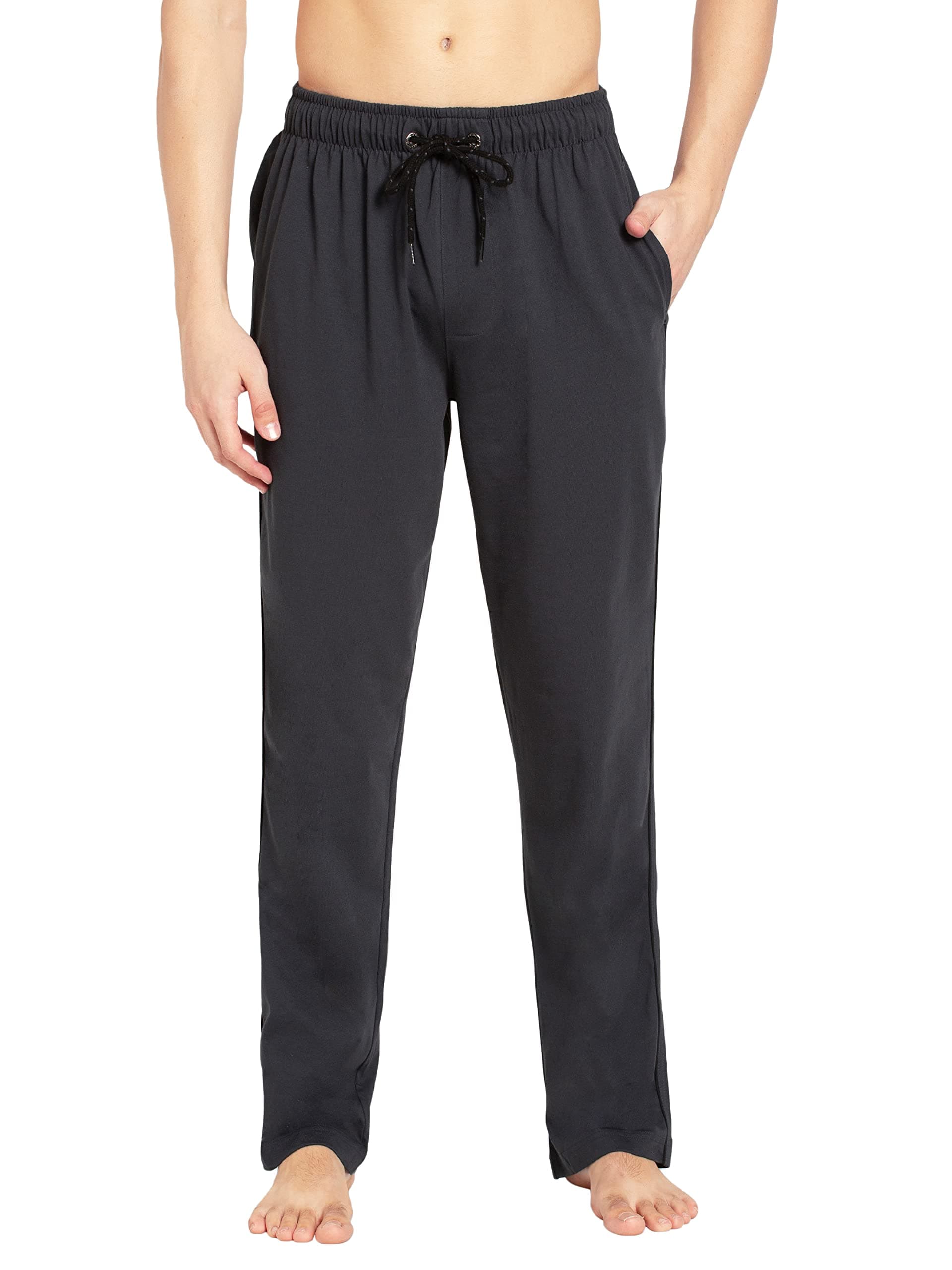 Jockey 9500 Men Super Combed Cotton Rich Regular Fit Trackpant with Side Pockets