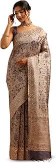 Soch Womens Tussar Printed Warli Saree