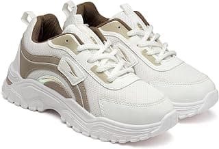 ASIAN Women FLORA-03 Running and Casual wear Running Shoes with Laces, Lightweight and Comfortable Shoes Gym and Sports Shoes for Women & Girls with Stylish Design