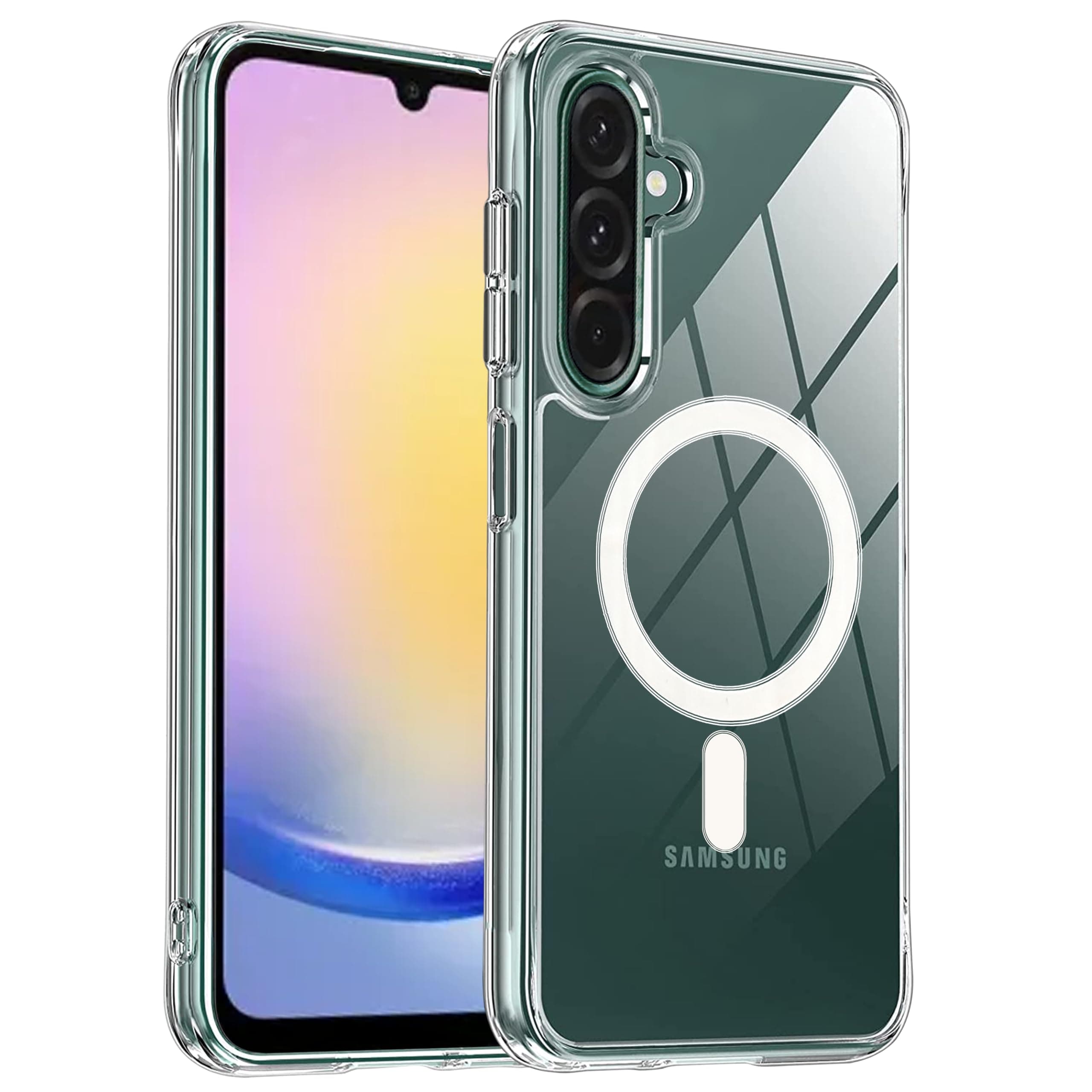 amazon basics Back Case Cover for Samsung Galaxy A26 5G | Compatible for Samsung Galaxy A26 5G Back Case Cover | Scratch-Resistant | Clear