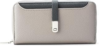 Lino Perros Men Faux Leather Avril Dual Tone Grey Functional Wallet