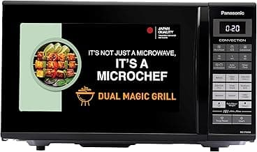 Panasonic 27L Convection Microwave Oven(NN-CT645BFDG,Black, Magic Grill)