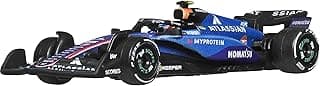 Hot Wheels 1:64 Scale Premium Race Team Williams - Driver 1 Die-Cast Formula 1® Collectible Toy Race Car with Real Riders Tires & Metal/Metal Body & Chassis