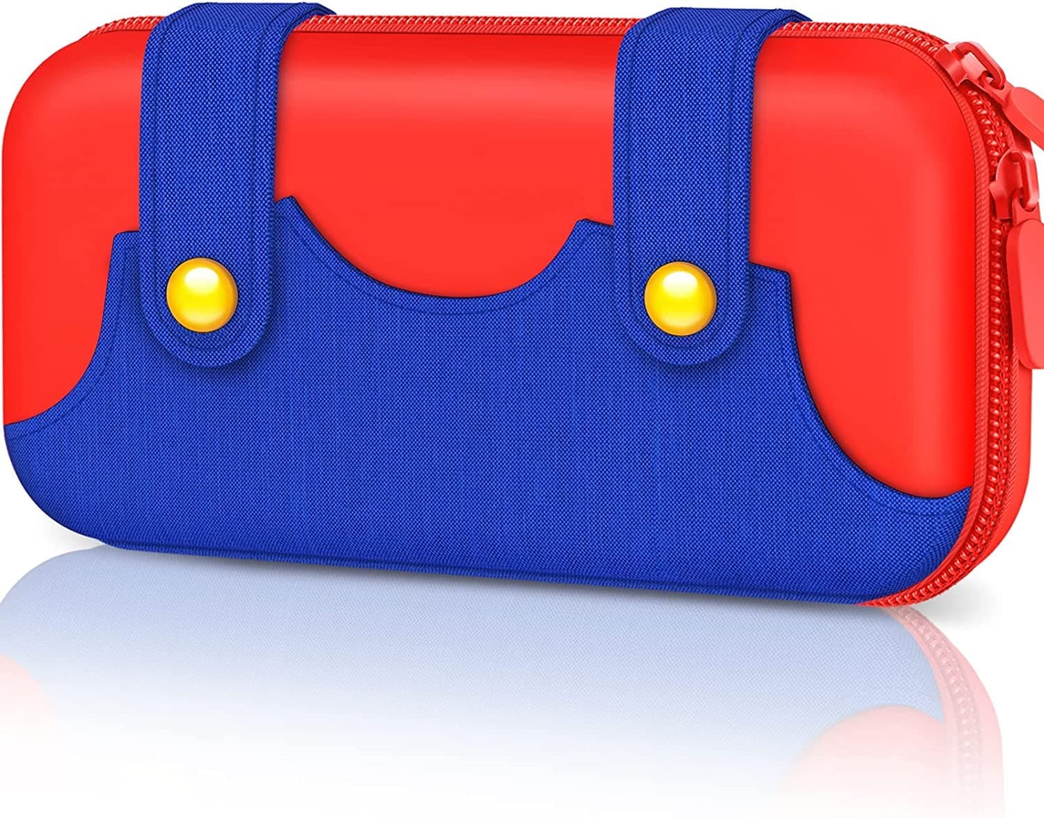 New World Travel Case Pouch Compatible with Nin-tendo Switch and Switch OLED, Portable Travel Carry Case, Protective Hard Shell