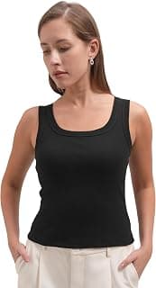 Tokyo Talkies Women's Solid Racer Back Sleeveless Tank Top