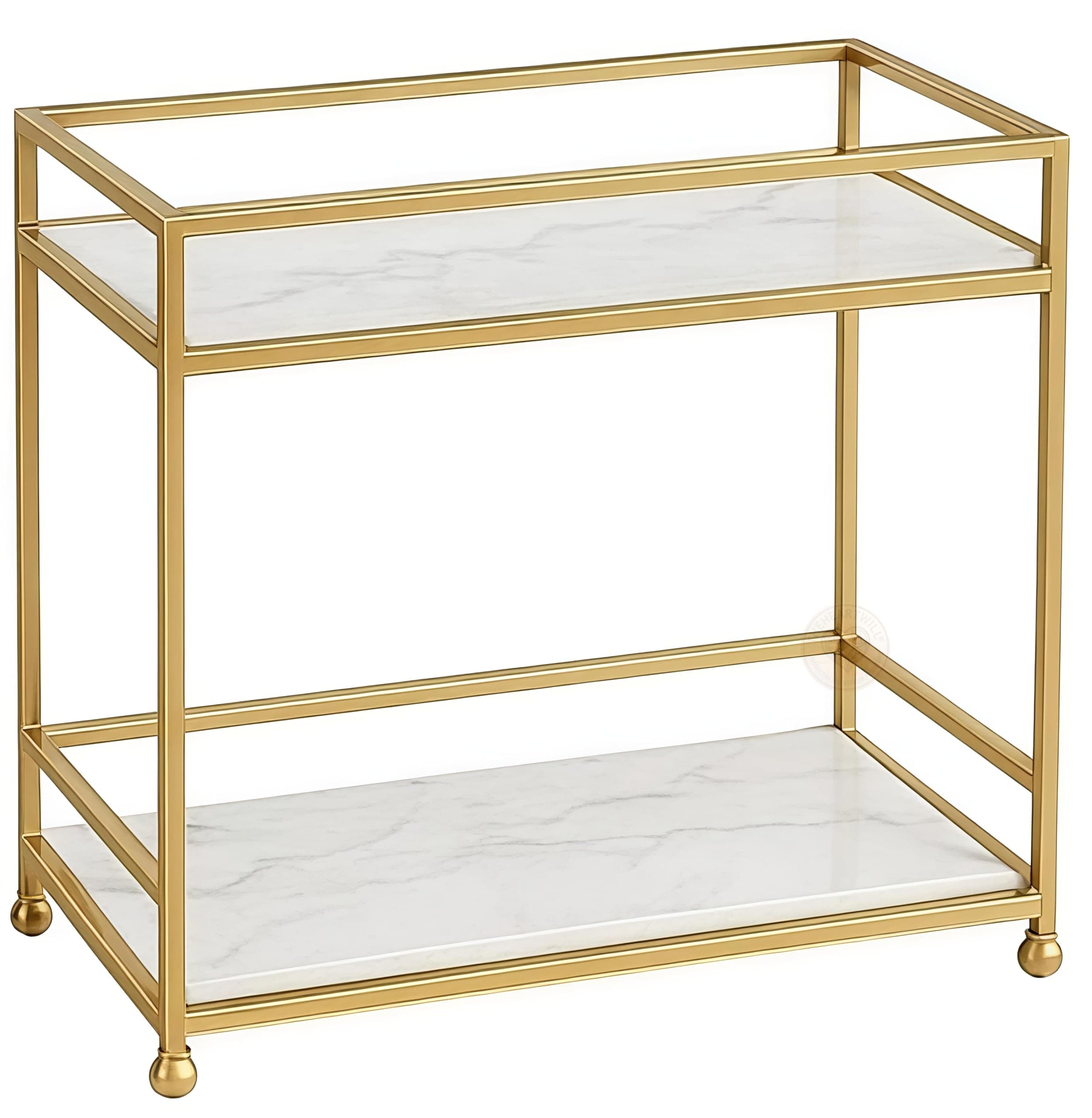 THEHEARTWILL® Iron 2-Tier Countertop Multipurpose Kitchen Organizer Rack | Tiered Shelf Storage Rack, Counter Top Organiser Storage Shelf for Home Kitchen and Bathroom