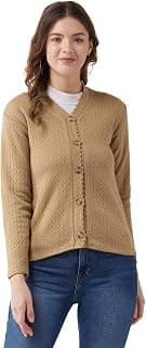 Pivl Women's Blended V-Neck Sweater