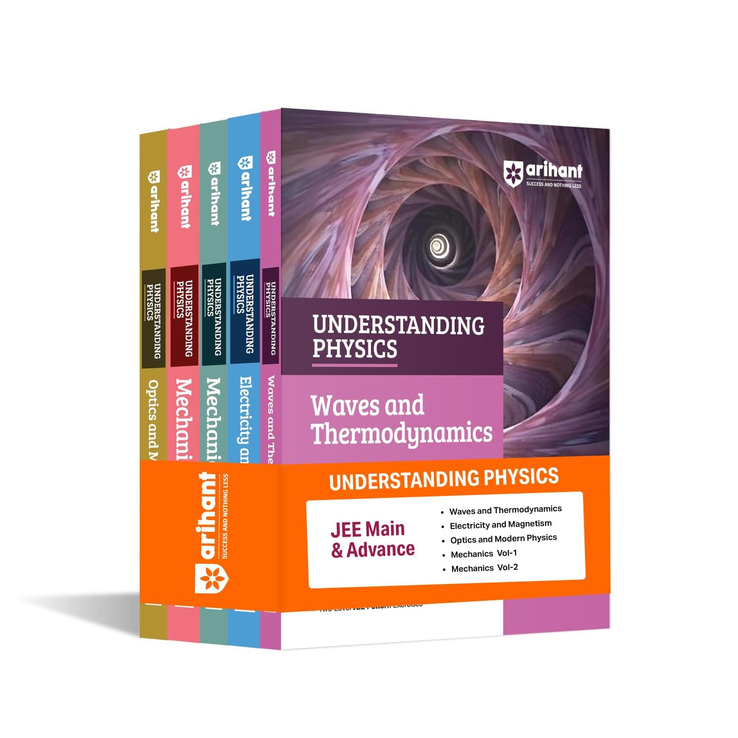 Arihant Understanding Physics Complete Combo 2026-2027| Mechanics Vol 1 & 2, Electricity & Magnetism, Waves & Thermodynamics, Optics & Modern Physics | JEE Main & Advanced