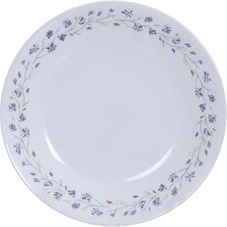 CORELLE Lilac Blush Glass Small Plate Pack of 6, 17CM, Multicolor