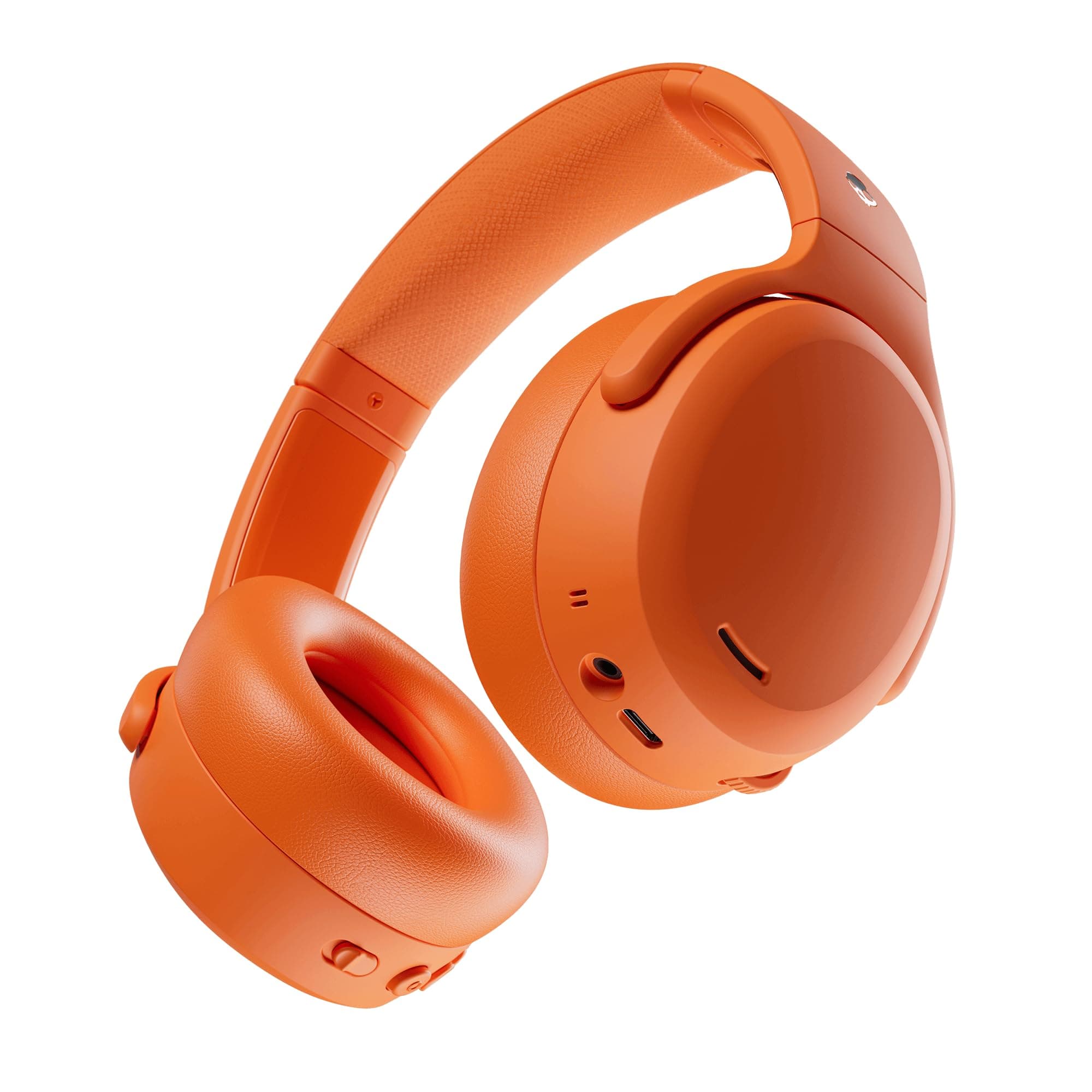 Skullcandy Crusher ANC 2 Wireless Bluetooth Over-Ear Headphones with Active Noise Cancellation, Adjustable Sensory Bass, 50Hr Battery, 40 mm Drivers, Multipoint Pairing, Built-in Mic-Hazard