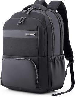 American Tourister Verve 17" Laptop Backpack | USB Charging Port | Smart Trolley Sleeve | Hidden Pocket | Tractum Suspension Straps | Office Bag for Men and Women | 1 Year Global Warranty