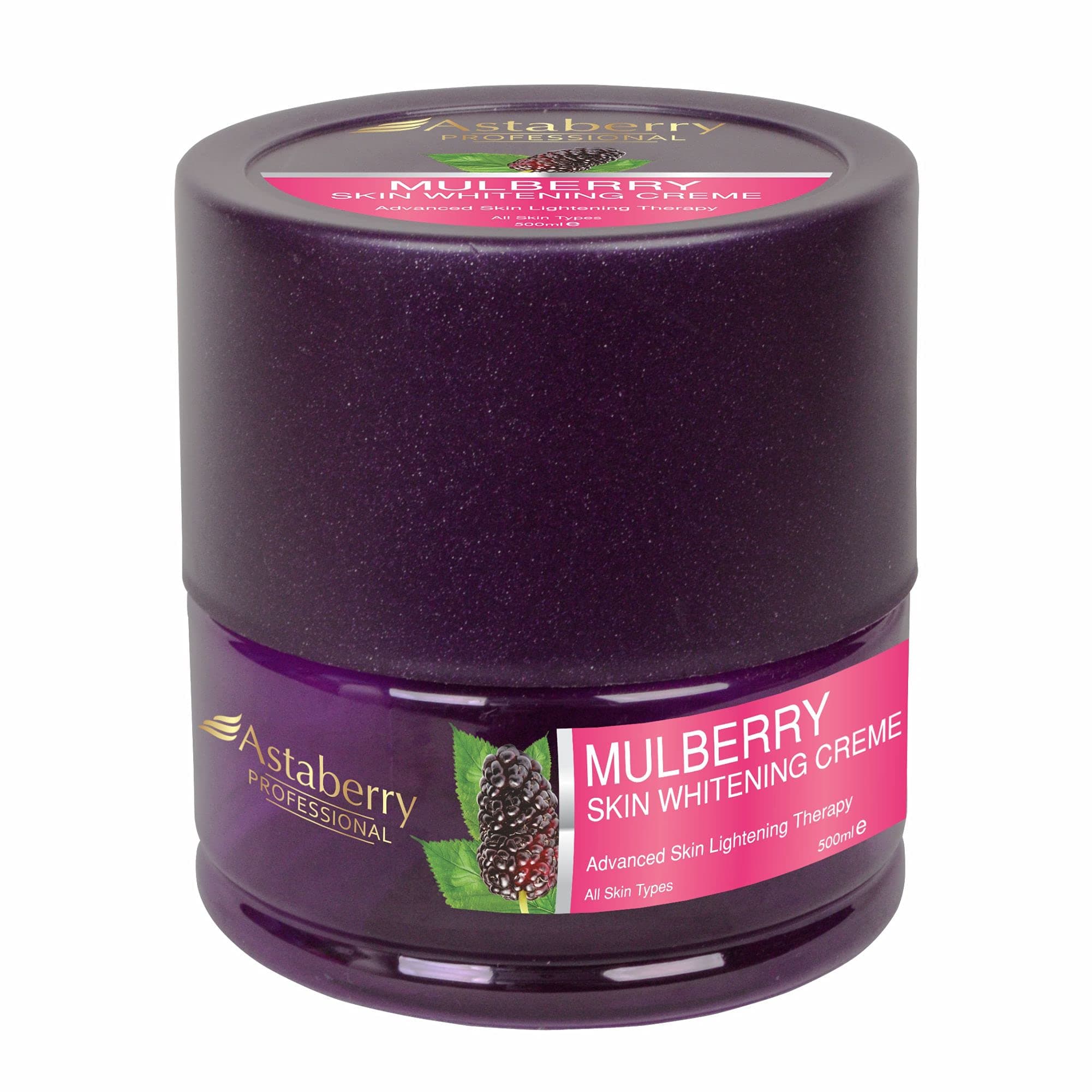 ASTABERRY Mulberry Skin Whitening Creme | Skin Brightening Face Cream - 500Ml