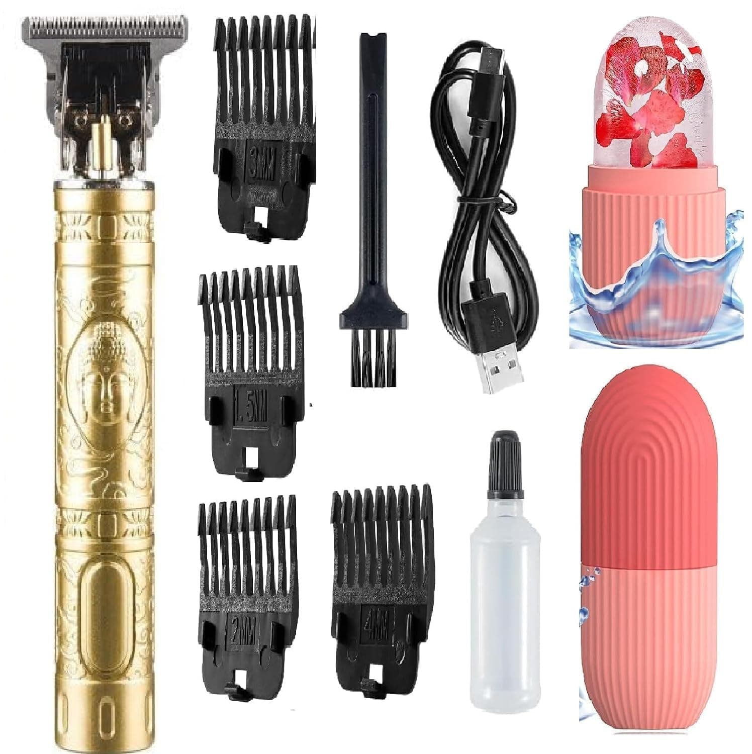 MODEL-2026, Hair Trimmer Electric Shaving Machine,Adjustable Blade Clipper,trimmer Body, Trimmer Beard Trimmers for man Professional Shaver For Men T-9 Face Ice Roller for Men & Women – Reusable