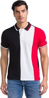 Parx Regular Fit Black T-Shirt for Men