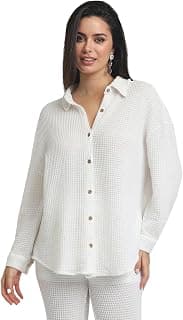 FOREVER 21 Women Textured Regular Fit Shirt