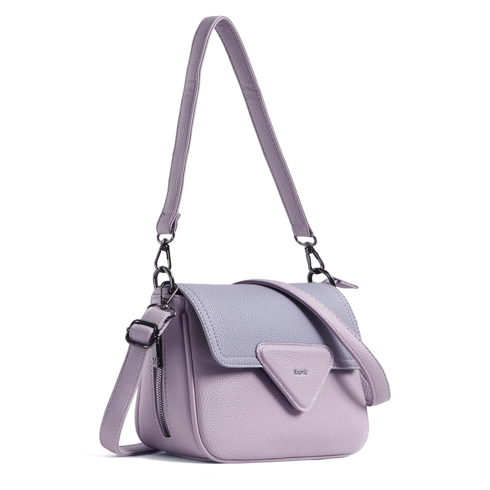 EXOTIC Premium® Unique Shape Texture Design Flap Sling Bag