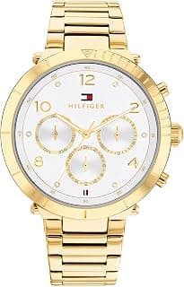 Tommy Hilfiger Silver White Dial Round Shaped Casual Women Watch_TH1782490W
