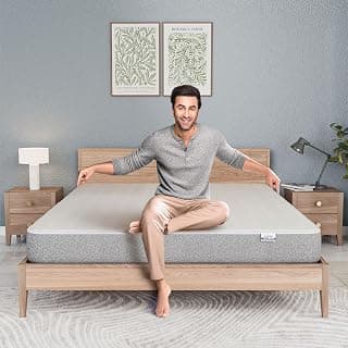Nilkamal SLEEP Max ICEFOAM Cool Gel Memory Foam 8 Inch Single Size Mattress | 10 Year Warranty | Orthopedic Support | Supportive HD Foam | Cool Tencel Fabric | Single Bed Mattress | (72 x 36 x 8)