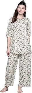 Libas Printed Cotton Night Suit
