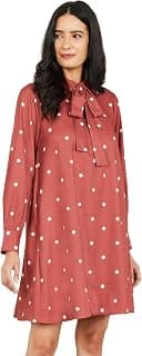 Symbol Premium Women A Line Flared Dress (Knee Length | Desk-to-Dinner) (Available in Plus Sizes)
