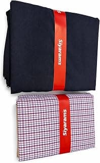 Siyaram's Unstitched Shirt Trouser Fabric Combo for Men – Dress Material Set (2.25m Shirt + 1.20m Pant) | Formal Wear | Gift Option