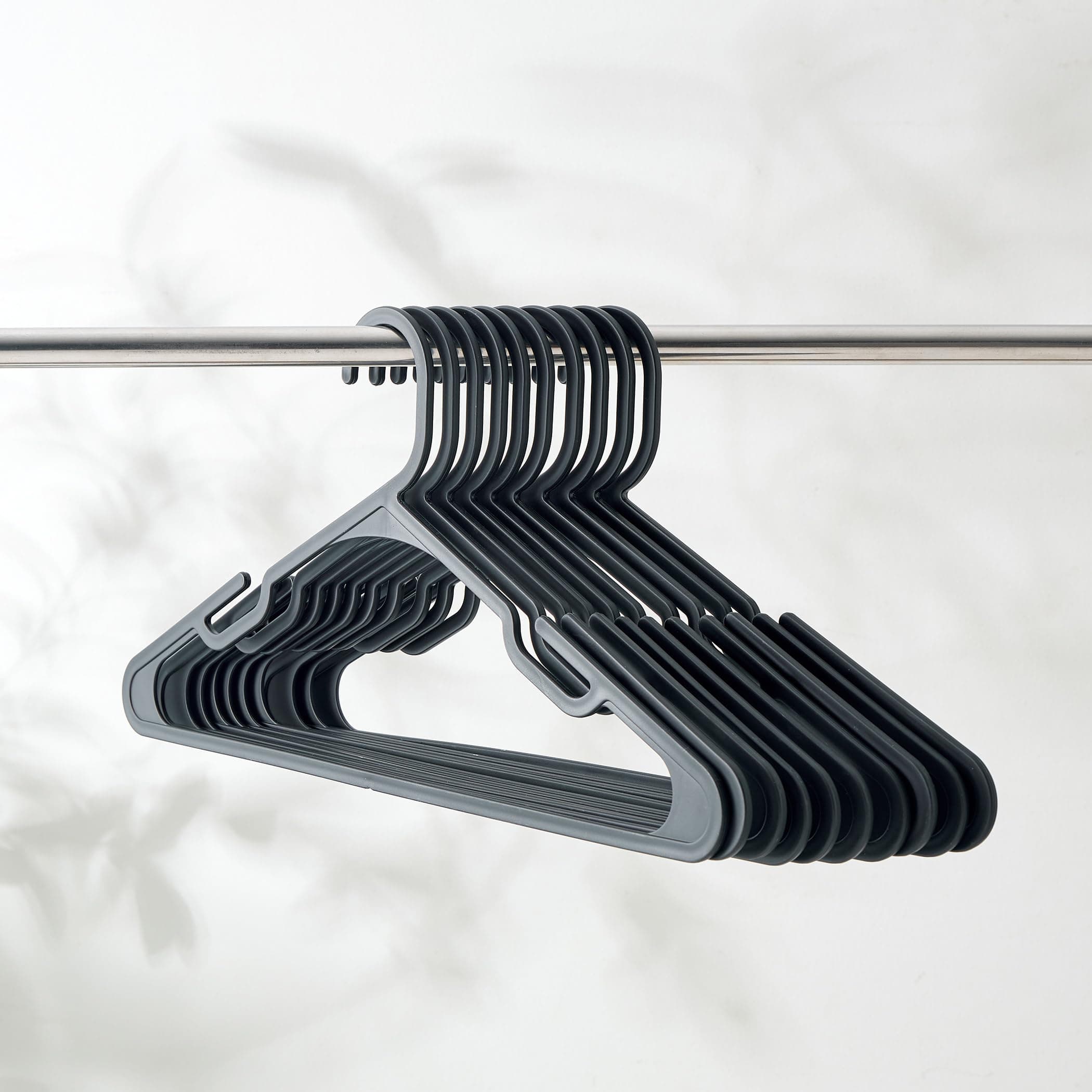 Home Centre Nomad Riegel Arbek Set of 10 Polypropylene Clothes Hangers