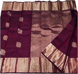 Avantika Fashion Women's Kanjivaram Soft Silk Banarasi Sarees With Blouse Piece, Red