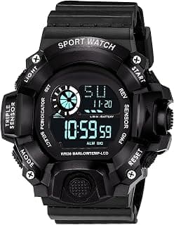 SELLORIA Digital Watch with M2 Shockproof Multi-Functional Automatic 2 Color Army Strap Waterproof