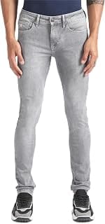 Flying Machine Men's Super Skinny Fit Jeans| Solid | Low Rise | Stretchable | Jeans for Man