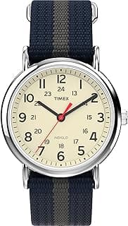 TIMEX Weekender Round 38mm White Dial Analog Watch for Unisex - T2N654UJ