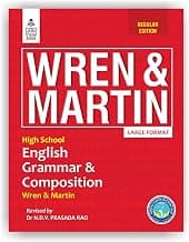 S Chand Wren & Martin's High School English Grammar & Composition – Regular Edition (2026 – 2027) | Updated English Grammar Rules, Exercises, Writing Skills, Vocabulary, Essays, Letters & Comprehension | Best Grammar Practice Book for Students - S Chand School Education