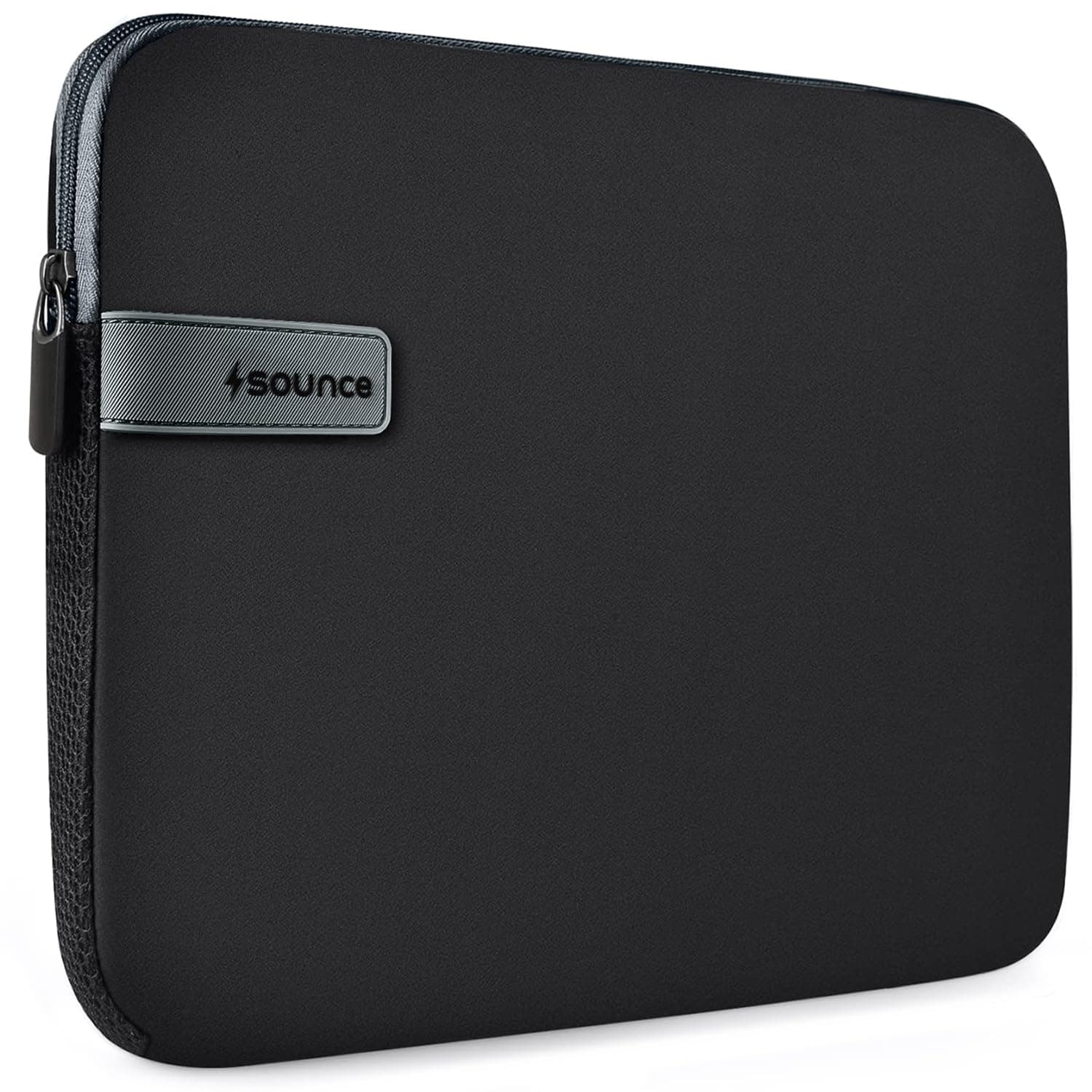 Sounce Protective Laptop Bag Sleeve fits Upto 14.1" Wrinkle Free, Padded, Water Resistant Light Neoprene case Cover Pouch, Compatible for All Notebooks Such as Mac Book Pro (14.1 inch) | Compatible With 14 To 14.1 Inch Laptops From Lenovo, HP, Dell, Asus, Acer And Other Popular Brands