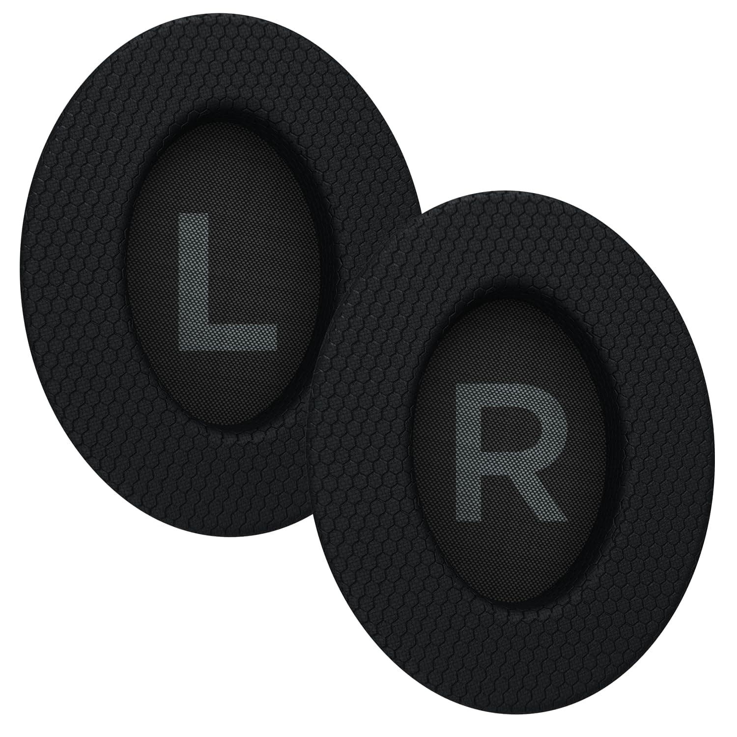 EvoFox Hyperion Fabric Ear Pads (Black) | Replacement Cushions for Hyperion Series Gaming Headsets | Breathable Fabric, Noise Isolation, Comfortable for Long Gaming & Work