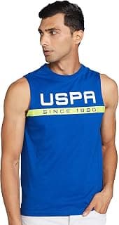 U.S. POLO ASSN. Men's IYAE Crew Neck Brand Print Fashion Regular Fit Vest