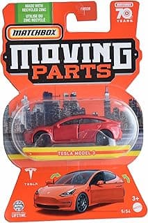 Matchbox Tesla Model 3, Moving Parts [red] 5/54