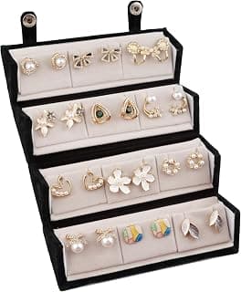 MakeYourGift Pretty Pairings 12 Pairs Earrings Set for Women with Jewellery Box | Stylish Stud, Pearl, Drop & Designer Earrings | Premium Gift Set for Girls | Birthday, Anniversary, Engagement
