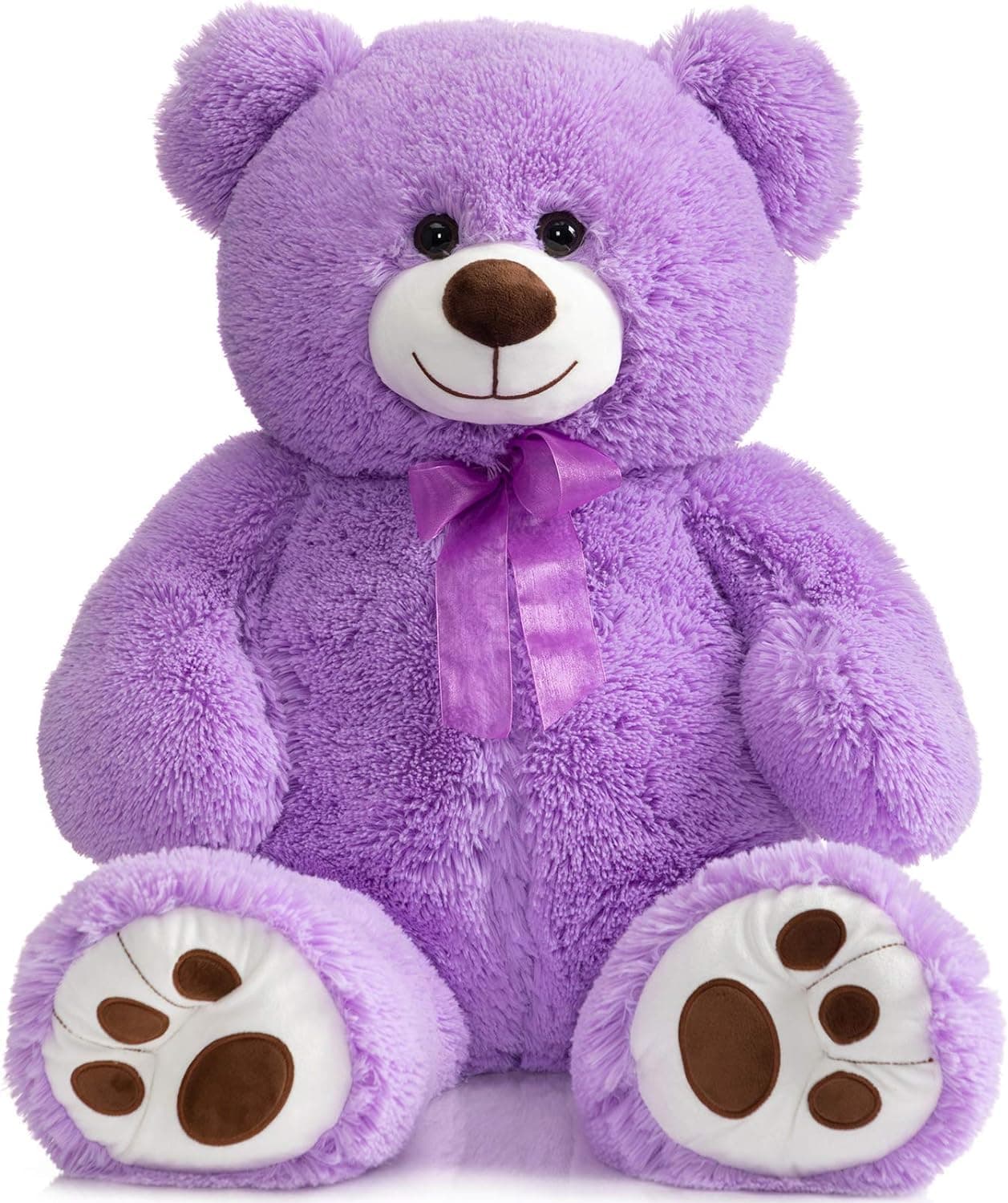 HUG 'n' FEEL SOFT TOYS 4 Feet Purple Giant Teddy Bear Soft, Plush,Cuddly Stuffed Animal For Kids, Birthdays, Anniversaries, Valentine'S Day,Special Occasions Large Huggable