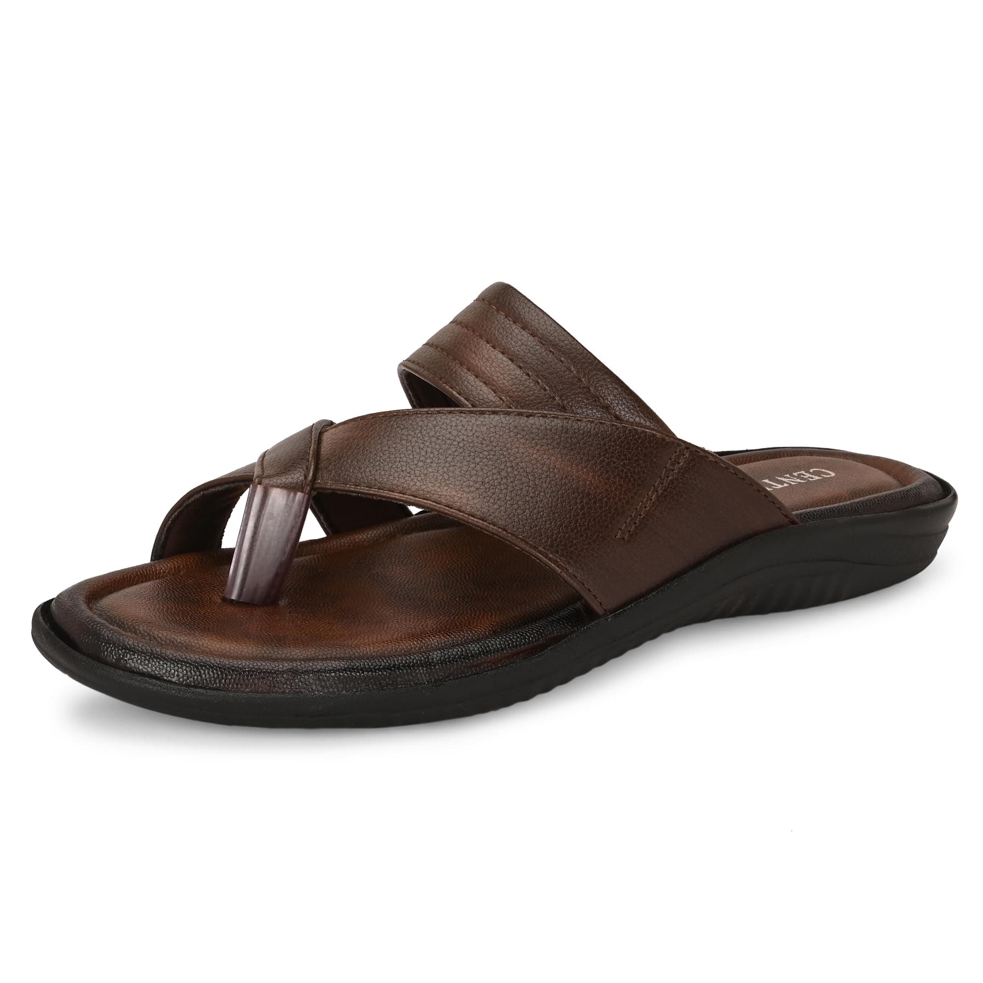 Centrino Sandal for Men | Grip Insole for Stability | Modern Look with Straps | Comfortable Footwear (9771)